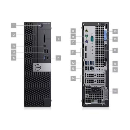 Computador Dell Optiplex 7060 Sff Core i5 16gb Ssd 256gb - CPU