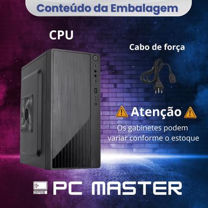 Imagem de Computador Desktop Core i3 4ª Geração 3.50MHz 16gb ddr3 512gb ssd sata PC Master