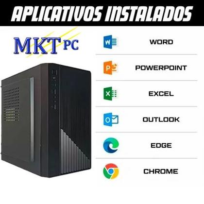 Imagem de Computador Gamer Completo Intel Core i5 8GB HD 500GB com Monitor Windows 10