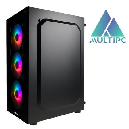 Imagem de Computador Gamer Completo MultiPc UP Starter Max I7 Memória 16GB SSD 512 GB RX550 Kit Teclado Mouse Monitor 19" Win11Pro