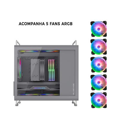 Imagem de Computador Gamer Intel i9 11ª 16gb Ram, Ssd 2tb, Rtx 2060 6gb, Monitor 23" Curvo Branco, Gabinete Tiny Pro Cinza