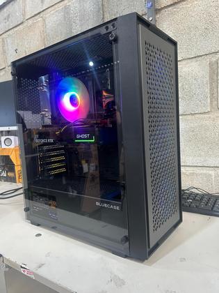 Imagem de Computador Gamer Intel i9 11ª 64gb Ram, Ssd 1tb, Rtx 5060 8gb, Monitor 23" Curvo Branco, Gabinete X-frame Cinza