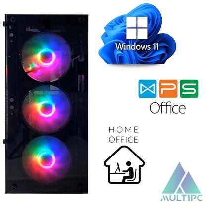 Imagem de Computador Gamer MultiPC I5 16GB SSD 1TB NVMe RX580 Win11 Pro Desempenho para Jogos, Edição e Streaming