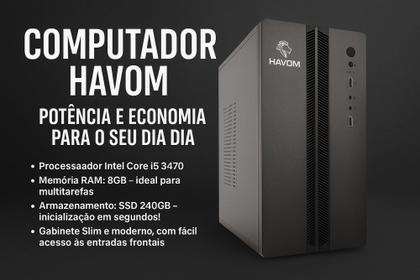 Imagem de Computador Havon Office - I5 3 Gen, 8gb Memoria, Ssd 240gb