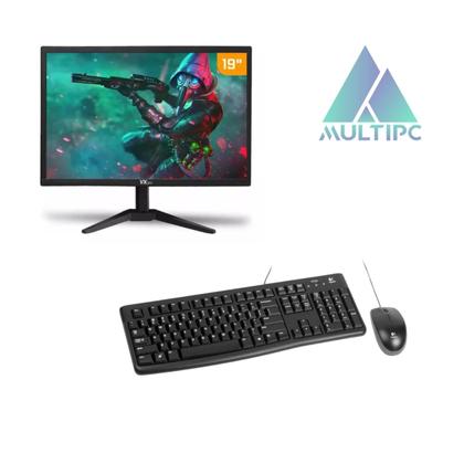 Imagem de Computador Multipc Completo I5 8GB RAM SSD 240GB Monitor 19" Teclado e Mouse Windows 10 Pro