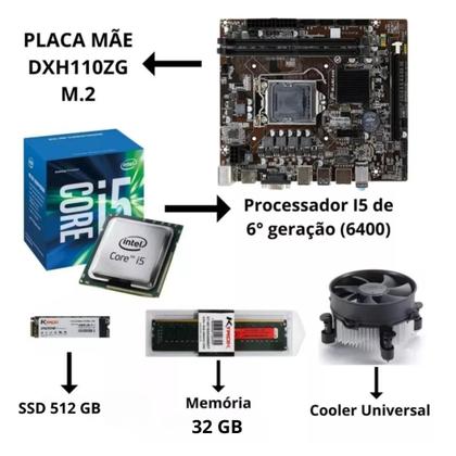 Imagem de Computador Multipc I5 6 Geração 32Gb Ssd 512Gb Win10 Pro