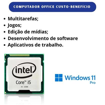 Imagem de Computador Multipc I5 6 Geração Ssd 1Tb Nvme 16Gb Win11 Pro
