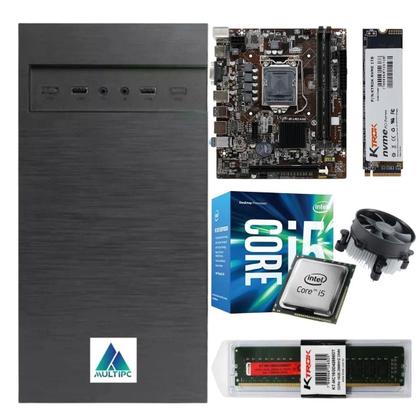Imagem de Computador Multipc i5 6ª Geração 16GB SSD 512GB Wi-Fi Win10 Pro