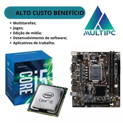 Imagem de Computador Multipc i5 6ª Geração 16GB SSD 512GB Wi-Fi Win10 Pro
