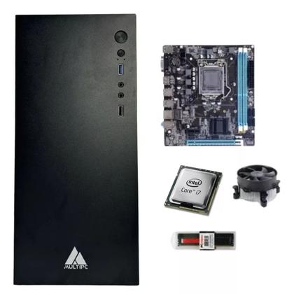 Imagem de Computador Multipc Intel Core I7 RAM 8GB SSD 120GB Win10 Pro