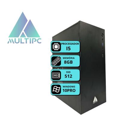 Imagem de Computador Multipc Intel I5 8Gb Ssd 512 Win 10 Pro Bivolt