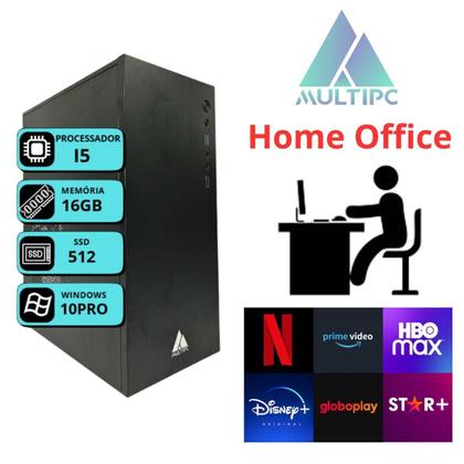 Imagem de Computador Multipc Pc Intel I5 16Gb Ssd512 Win 10 Pro Bivolt