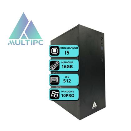 Imagem de Computador Multipc Pc Intel I5 16Gb Ssd512 Win 10 Pro Bivolt