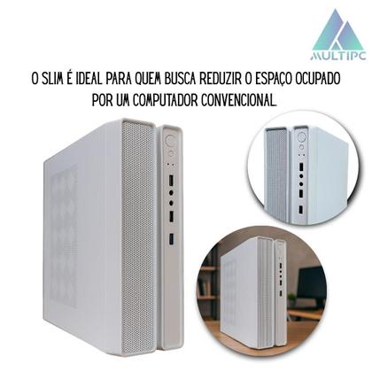 Imagem de Computador Multipc Slim Br I3 8Geração 16Gb Ssd 256Gb Win11