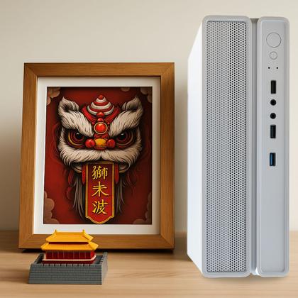 Imagem de Computador MultiPC Slim Branco Intel i5 8ª Geração 16GB RAM SSD 512GB Nvme Windows 11 Pro Potente