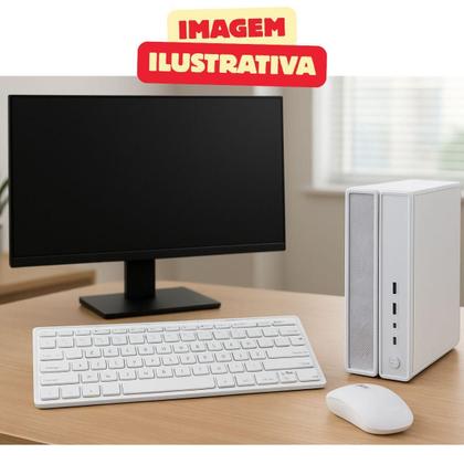Imagem de Computador Multipc Slim Completo Branco I5 8Gb Ssd 240Gb W11