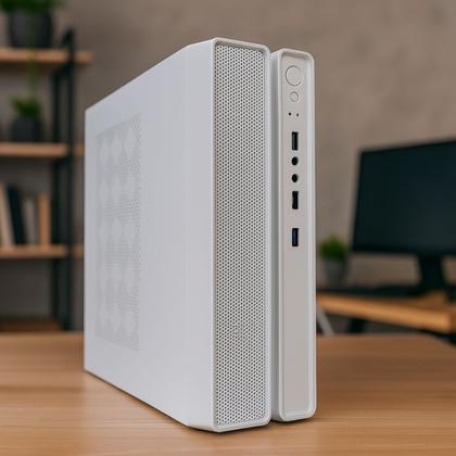 Imagem de Computador MultiPc SlimDesk Branco Intel Core i5 8GB RAM SSD 240GB Windows 11 Pro - Compacto e Eficiente