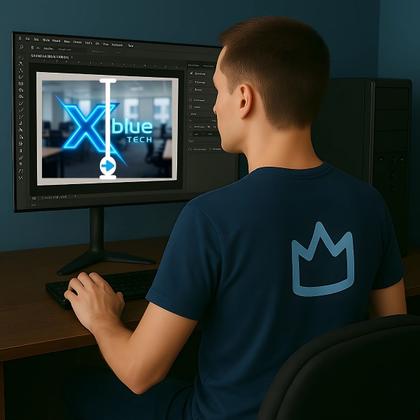 Imagem de Computador Office Completo Intel Core I3 8Gb SSD 120Gb Monitor 15 Caixa de Som