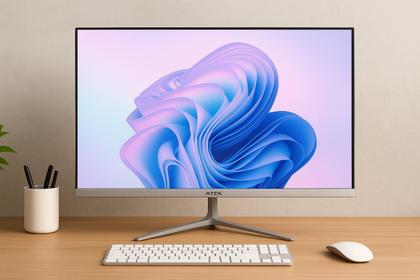 Imagem de Computador Pc All In One Core I5 256gb Ssd DDR3 Mon 19 Branco