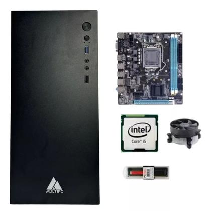 Imagem de Computador Pc Completo I5 16GB Ram SSD 512GB Monitor 19" Teclado e Mouse Windows 10 Pro