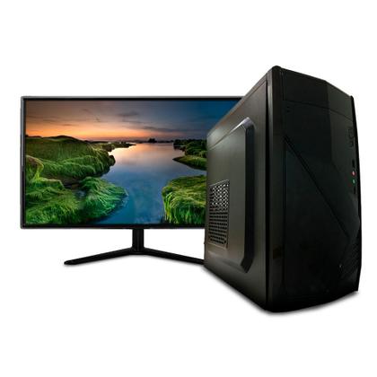 Imagem de Computador PC Completo + Monitor 18.5" Intel Core i7 4GB SSD 120GB Windows 10 - Lumitec