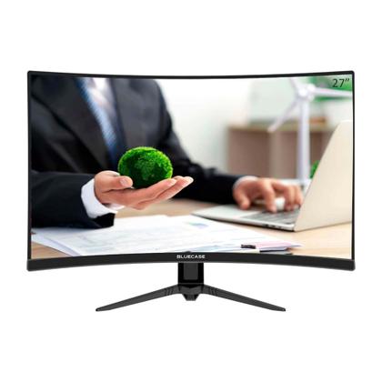 Imagem de Computador Pc Corporativo Intel Core i9 11ª Geração, 32gb Ram, Nvme 256gb, Gt 730 4gb, Monitor 27" Curvo 100hz + Caixa de Som - Preto
