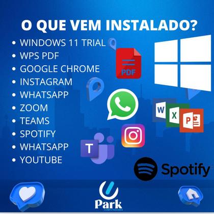 Imagem de Computador Pc Cpu Intel Core i3 SSD 120gb Memória Ram 8gb Windows 11