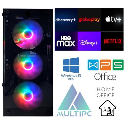 Imagem de Computador Pc Gamer Barato MultiPc Up Starter Intel Core I7 8GB Ram SSD 240GB Win 10 Pro