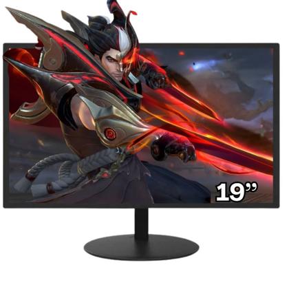 Imagem de Computador PC Gamer Completo TOB Intel Core i5 SSD 240GB 16GB Gabinete Aquário Teclado Mouse Mouse Pad e Headset Gamer Monitor 19" Windows 10 Pro Tria