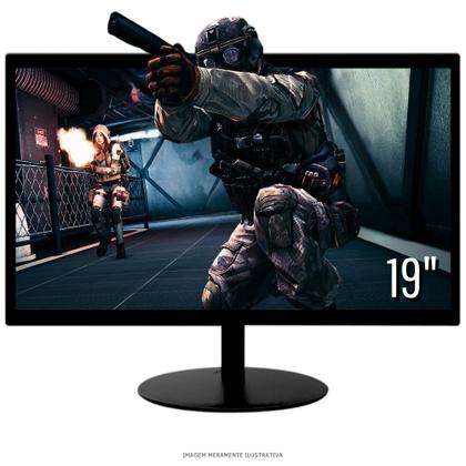 Imagem de Computador PC Gamer Completo TOB Intel Core i5 SSD 480GB 16GB Teclado Mouse Mouse Pad e Headset Gamer Monitor 19 Windows 10 Pro Trial