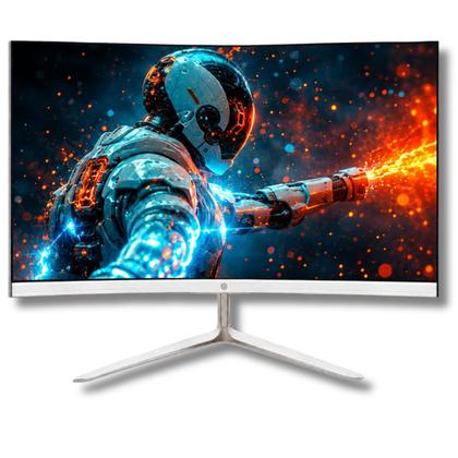 Imagem de Computador PC Gamer I5 4ª 16gb Ram SSD 480GB Gt 730 4gb Monitor 23" - Branco