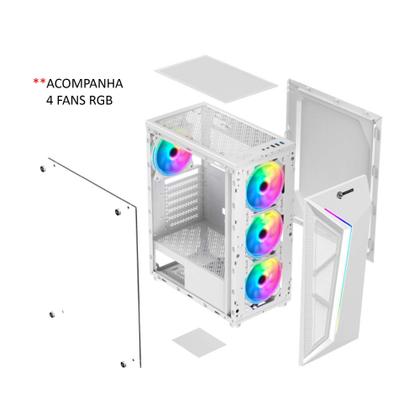 Imagem de Computador PC Gamer i9 11ª 32gb ram ssd 480g rtx2060 tela 27