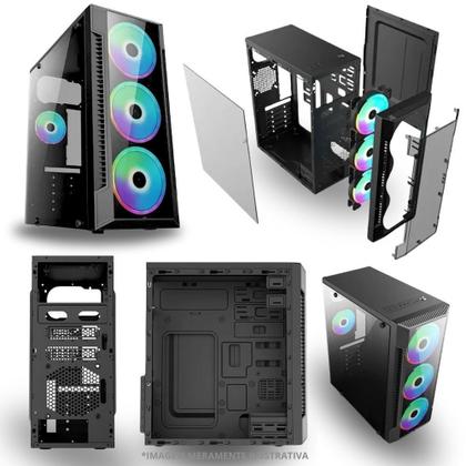 Imagem de Computador PC Gamer TOB Intel Core i5 SSD 240GB 8GB Windows 10 Pro Trial