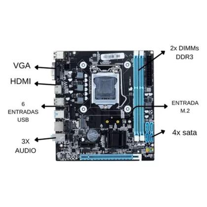 Imagem de Computador Pc I5 2400S 8Gb Ram 120 Ssd Ddr3 Win10 Pro