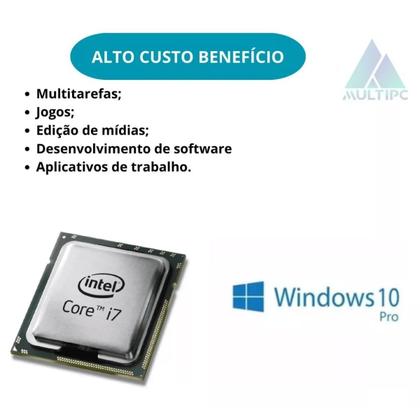 Imagem de Computador Pc I7 Multipc 8gb Ram 240 Ssd Win10 Pro