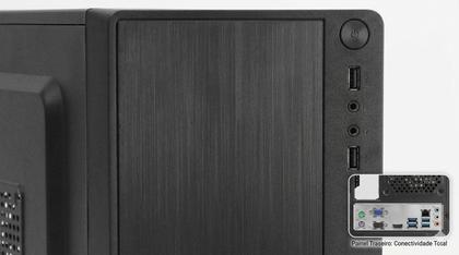 Imagem de Computador Pc Intel I3 Completo 4GB HD SSD 120GB Monitor Led 15 HDMI, VGA
