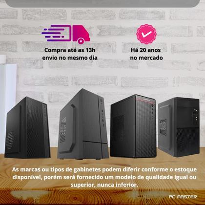 Imagem de Computador PC Master Completo Core i3 10ª ger 16gb ddr4 1tb ssd sata monitor de 19 windows 11