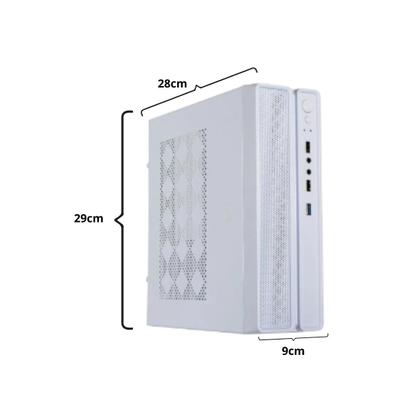 Imagem de Computador PC Master Completo Slim branco Core i5 16gb 240gb ssd sata Monitor de 19