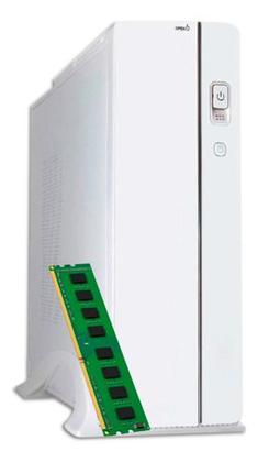 Imagem de Computador Pc Slim I5 8ª 16gb Ram Ssd480gb Tela 23 Wifi+ Kit