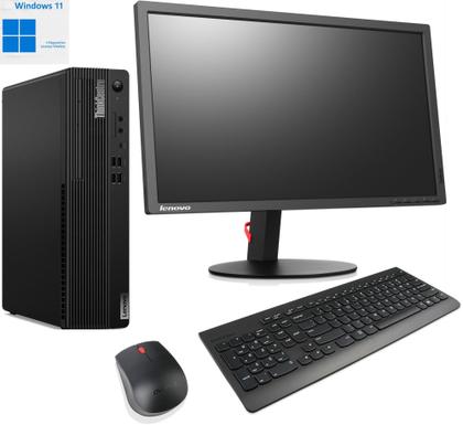 Imagem de Computador sim completo Lenovo SFF M80s Core i5 10ªGen 10500T, 16GB ddr4, SSD 512GB, MONITOR 22"