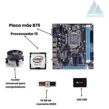 Imagem de Computador Slimdesk Case Multipc Intel I5 16Gb Ssd 240Gb W11