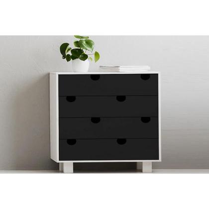 Imagem de CON-TACT Liso 45CM X 2M Opaco Preto