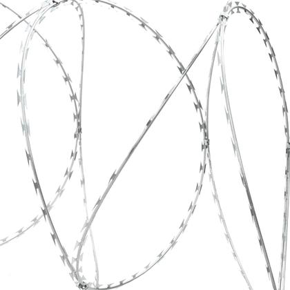 Imagem de Concertina Wire VidaXL Razor em Aço Galvanizado 500m