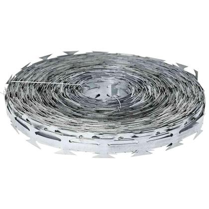 Imagem de Concertina Wire VidaXL Razor em Aço Galvanizado 500m