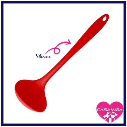 Imagem de Concha de Silicone 28 cm Vermelho Class Home
