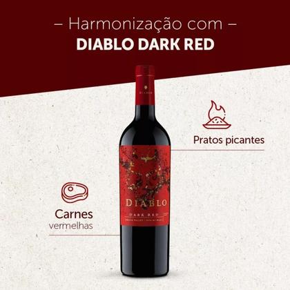 Imagem de Concha Y Toro Diablo Dark Red Tinto Meio Seco - 750 Ml