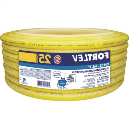 Imagem de Cond Corrug Amarelo.Fortlev 1 Rl/25