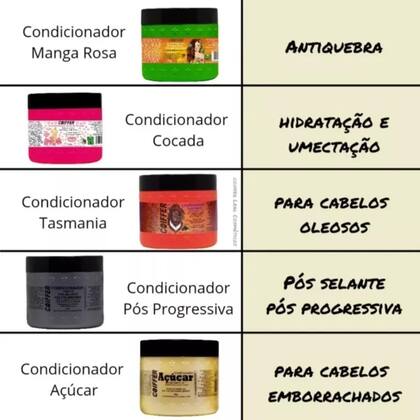 Imagem de Condicionador Açúcar Coiffer 350G Cabelos Emborrachados