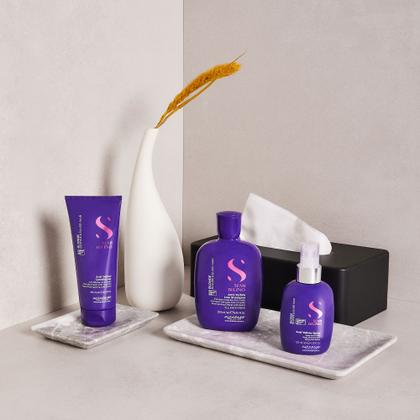 Imagem de Condicionador AntiYellow 200ml Alfaparf Semi Di Lino Blonde