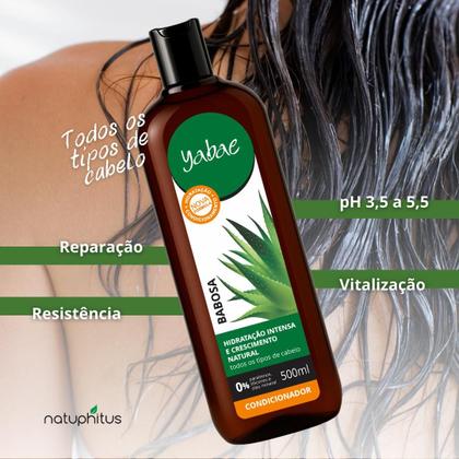 Imagem de Condicionador Babosa Hidratação Profunda YABAE  Opção 500ml e 310ml